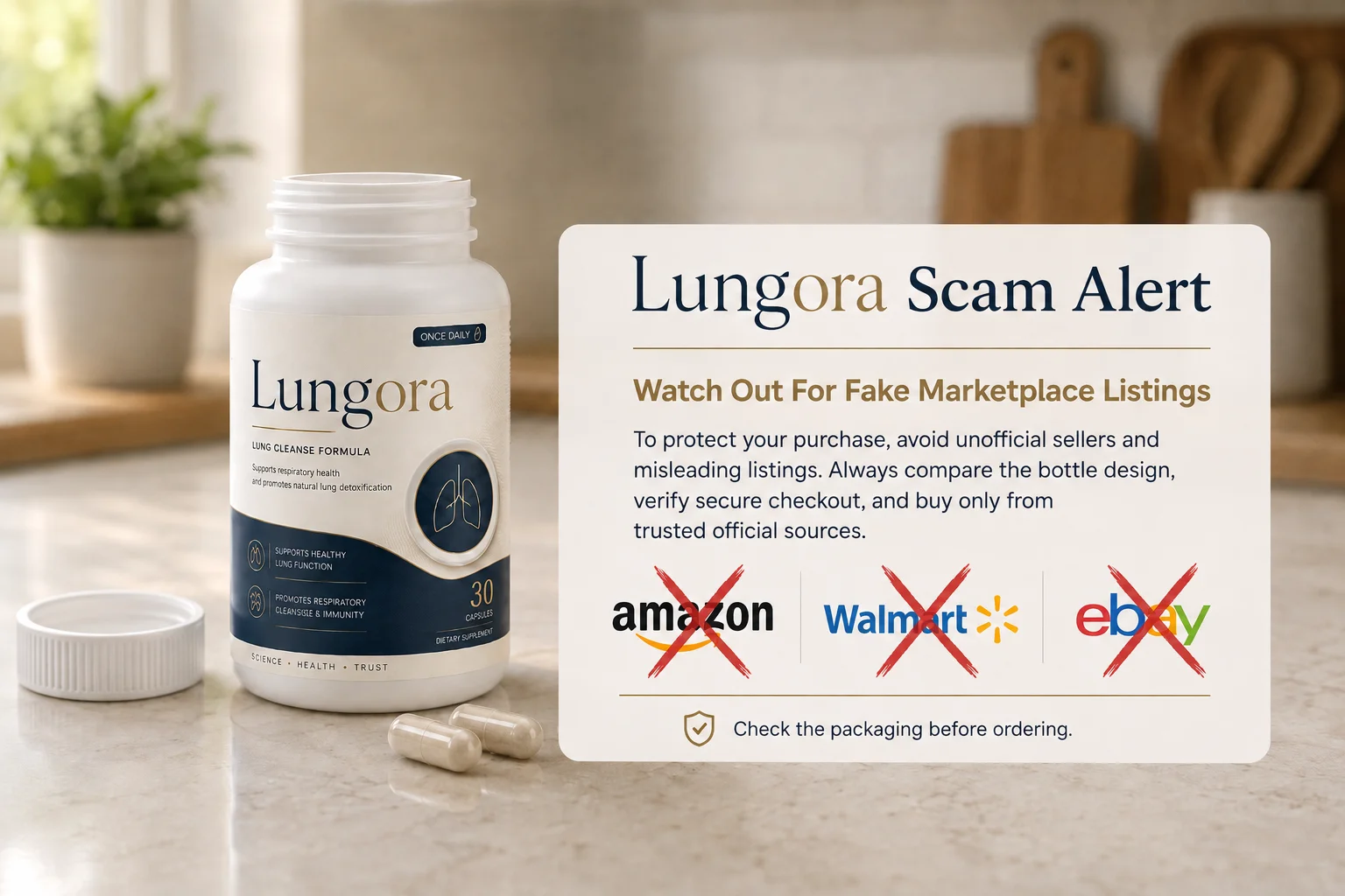 Lungora scam alert warning